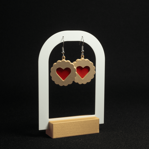 Koekjesgeluk | Hangende koekjesoorbellen