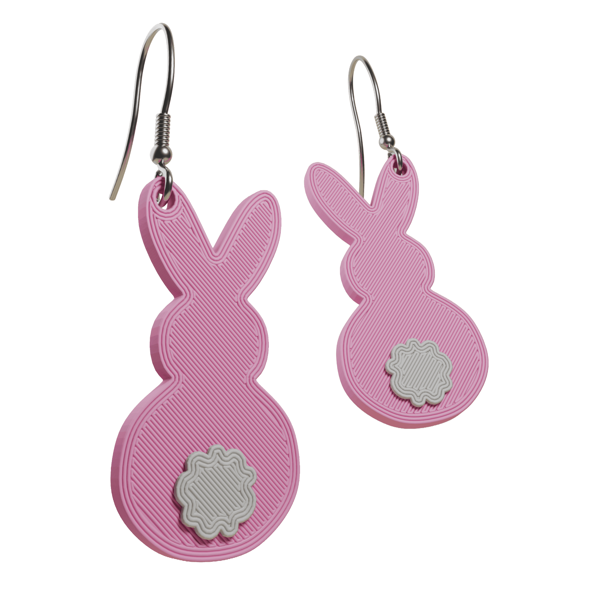 Cottontail Cuties | Hangende konijnenoorbellen