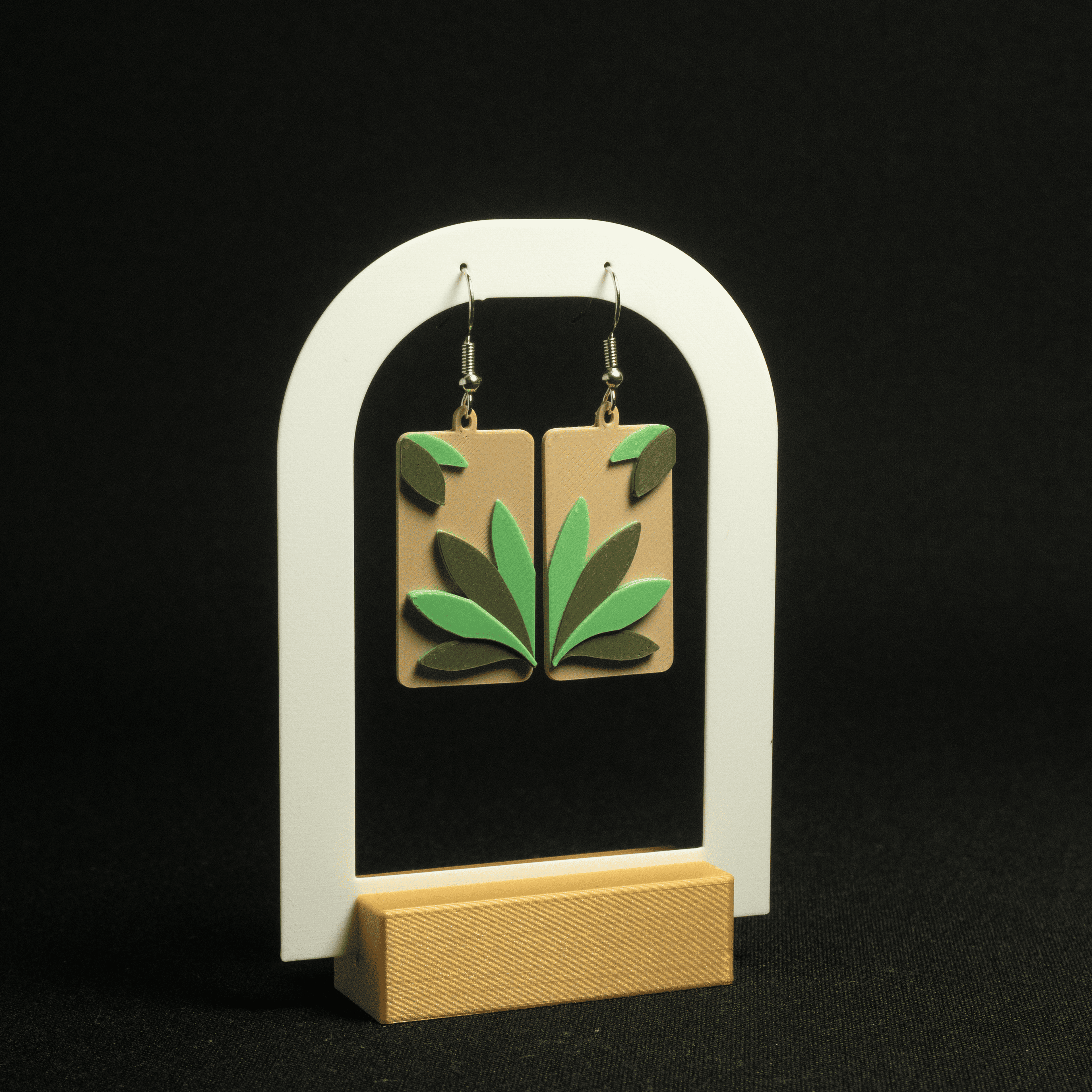 Verdure | Dangling Floral Earrings