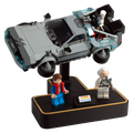 Stand voor de LEGO® Back to the Future® Delorean auto