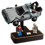 Stand voor de LEGO® Back to the Future® Delorean auto