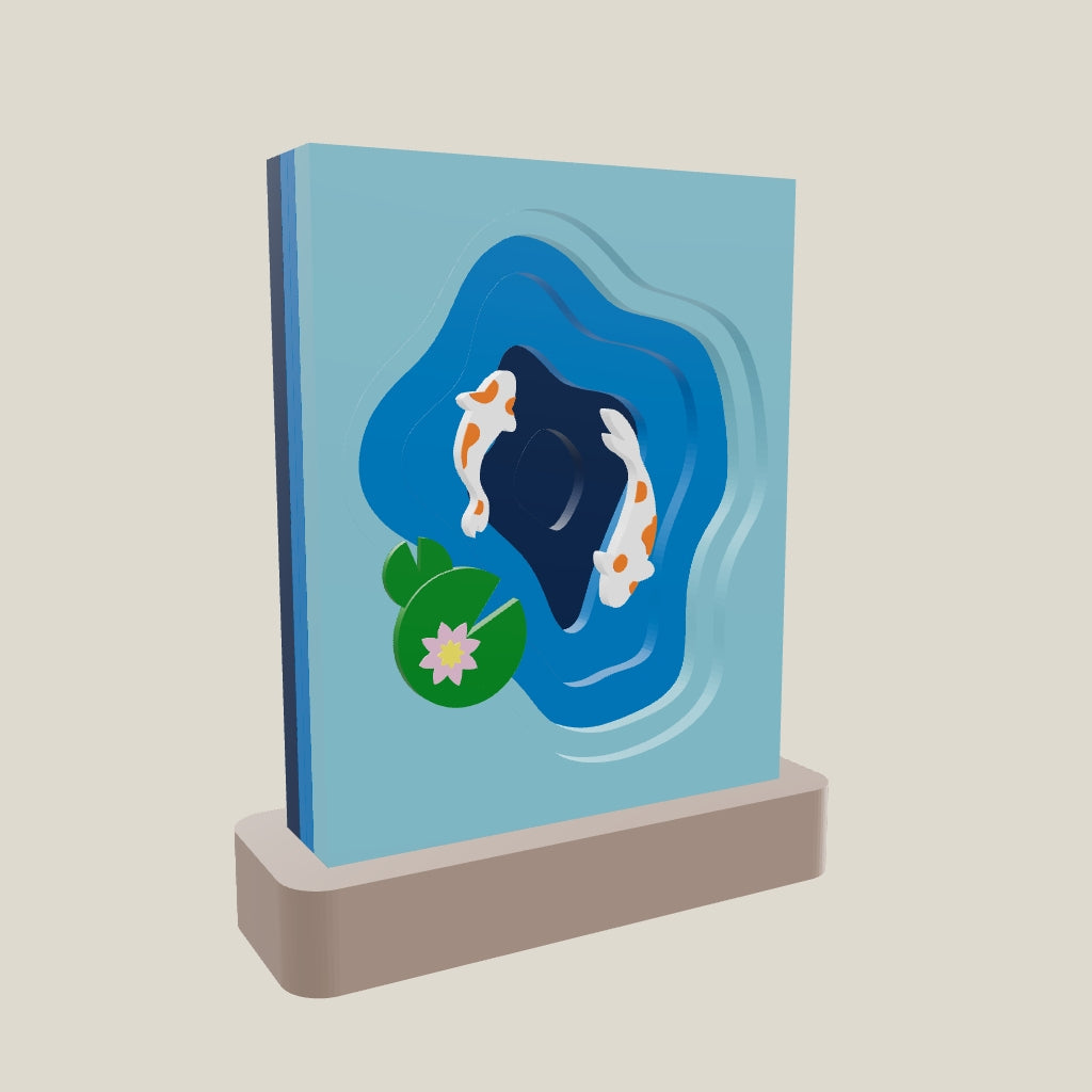 Mizu no Yume | 水の夢 | Een koivijver diorama